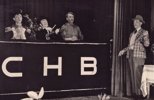 Onze vaudeville-avond werd gesponsord door CHB. Discreet weliswaar.